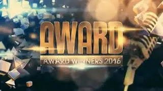 Free Congratulation Golden Award II After Effects Templates