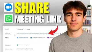How To Send A Zoom Meeting Link On WhatsApp (Tutorial 2026)
