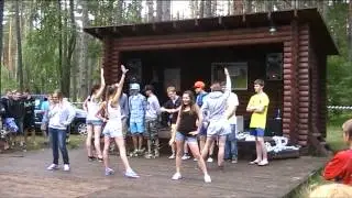 Представление команды в КРОЛЬ лагере 01ю07ю2013