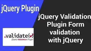 How To Use Jquery validate Plugin In Form Tamil
