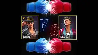 SANTINO VS TATSUYA CHARACTER 😱 || CHARACTER ABILITY TEST | FREE FIRE CHARACTER VERSUS 