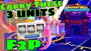 The BEST Units For Athenyx Realm In Update 5 |  Anime Defenders