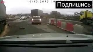Автоаварии в России за март 2014