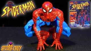 SPIDER-MAN ANIMATED Marvel Legends Retro | Hombre Araña Animado 90s | Reseña Review Spider-Verse