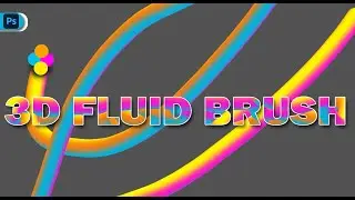Photoshop Tutorial: Master the Art How To Create Amazing 3D Fluid Brush in Photoshop