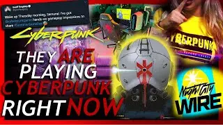 HANDS-ON Testing, Official Trauma Team Comic!, "JOURNALIST ONLY" Merch & More- Cyberpunk 2077 News!