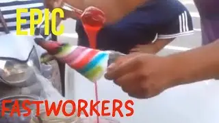 Fast workers Compilation! AMAZING people at Work!