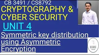 4.16 Symmetric Key Distribution using Asymmetric Encryption in Tamil