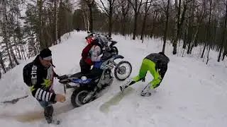 GR7 2t Тренировка с Эндуро Федерацией на Гусе BMW f650gs 2002 г