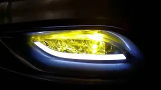2011 YF Hyundai Sonata SE with switchback LED DRL strips