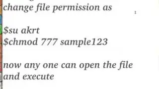 changing file permissions and file owner using chmod and chown command