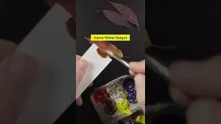 Mixing the Color of a Reddish Brown Leaf