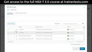 Demo - NSX T Firewall Rules for a Three Tier Application by Rick Crisci