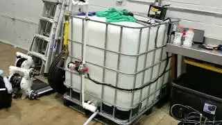 DIY Emergency Safety/Shower and Eye Wash Station