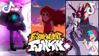 FNF Tiktok Compilation #4 | Friday Night Funkin' Tiktok Compilation | FNF Memes