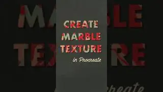 Create Marble Texture in Procreate | Beginner Friendly Digital Art Tutorial 