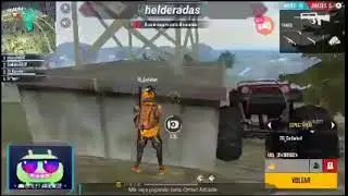 jogando free fire nova actualização