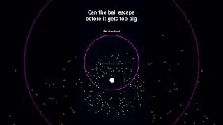 Can the ball escape or not 