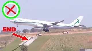 This Pane Overran a Steep Runway
