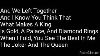 The Joker And The Queen Lyrics – Ed Sheeran & Taylor SwiftRead