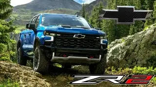 SHEVROLET SILVERADO ZR2. Самая агрессивная версия пикапа.