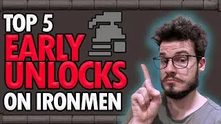 Top 5 EARLY IRONMAN UNLOCKS on Old School Runescape | nudfik on OSRS