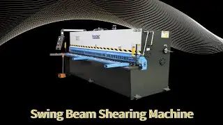 QC12K 4x3200 NC Hydraulic Swing Beam Shearing Machine with E21S