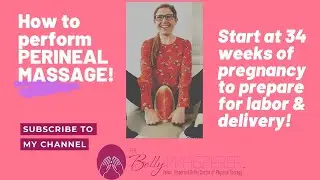 Perineal Massage: Watermelon LIVE DEMO With Instructions