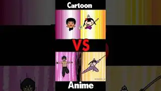 Pucca Cartoon VS Anime 