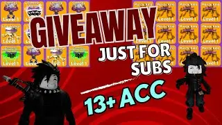 Pet and Aura Giveaway on Muscle Legends! 🎁 Make sure you're using a 13+ account!