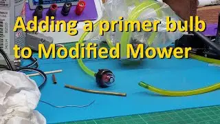 Adding a primer bulb to the Victa mower with mikuni carb