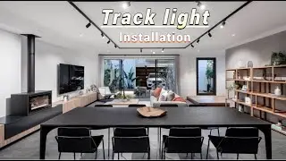Track Light Installation at Kuwait| Hindi | Electrical Work | Electrical Practical work