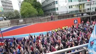 MANCHESTER UNITED FANS TEASE PALACE FANS | FA CUP FINAL