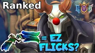 When the Weapon Skin Carries You (Dark Stalker) ANDROXUS Paladins Ranked