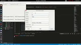 Student Database Management System