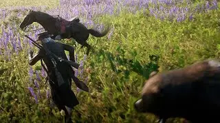 Медведь Горбатый Дух Легендарные животные - Red Dead Online