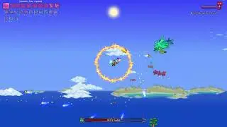 Duke Fishron normal mode no-hit (pre-hardmode gear)