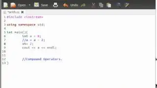C++ Programming in Linux, 10. Compound Operators
