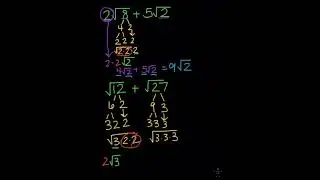 Adding and Subtracting Square Roots