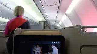 A330 Qantas: Sydney to Melbourne, Australia
