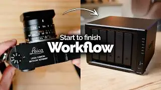 My Entire Photography Workflow - Organising, Editing & Backing Up