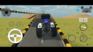 Tractor driving game in India || Best Indian tractor game|| Indian tractor driving simulator2024
