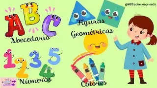 Learn the Alphabet, Colors, Numbers, and Shapes | Complete Educational Video for Kids