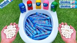 Coca Cola, Different Fanta, Among us, Pepsi, Sprite and Mentos In the big underground hole