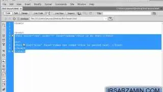 آموزش برنامه نویسی html قسمت ششم