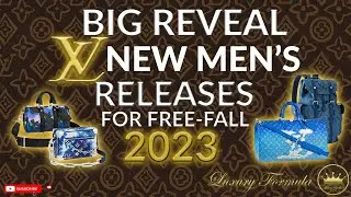 😮 Big Reveal Louis Vuitton NEW Releases Men for Pre Fall 2023 - Aqua Garden & Washed Denim Alert 👜