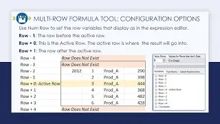 Alteryx Multi-Row Formula Tool Demonstration