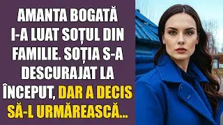 Amanta bogată i-a luat soțul din familie. Soția s-a descurajat la început, dar a decis să-l urmăreas