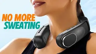 The Perfect Hiking Partner! Frizcol ChillGo Bladeless Neck Fan Review