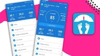 Daily diet menu - Track weight
